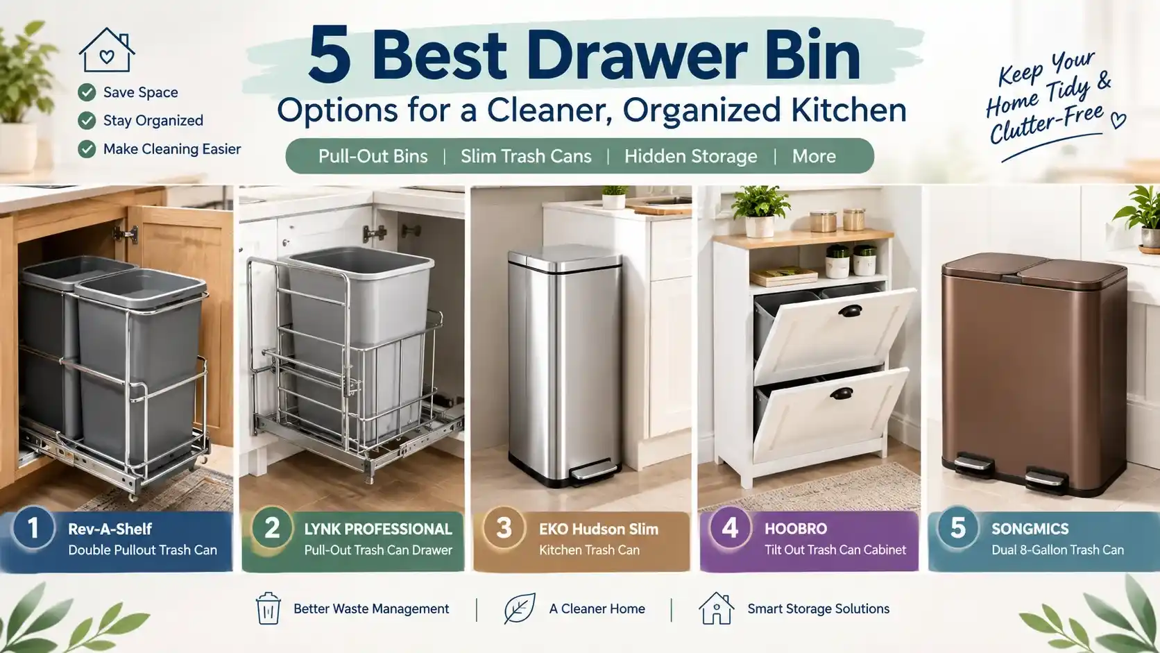 Best Drawer Bin Options