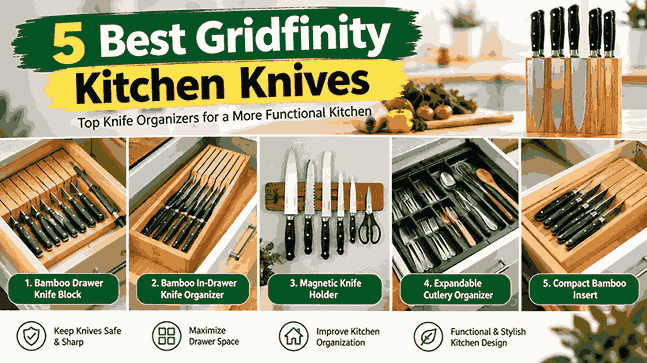 Best Gridfinity Kitchen Knives